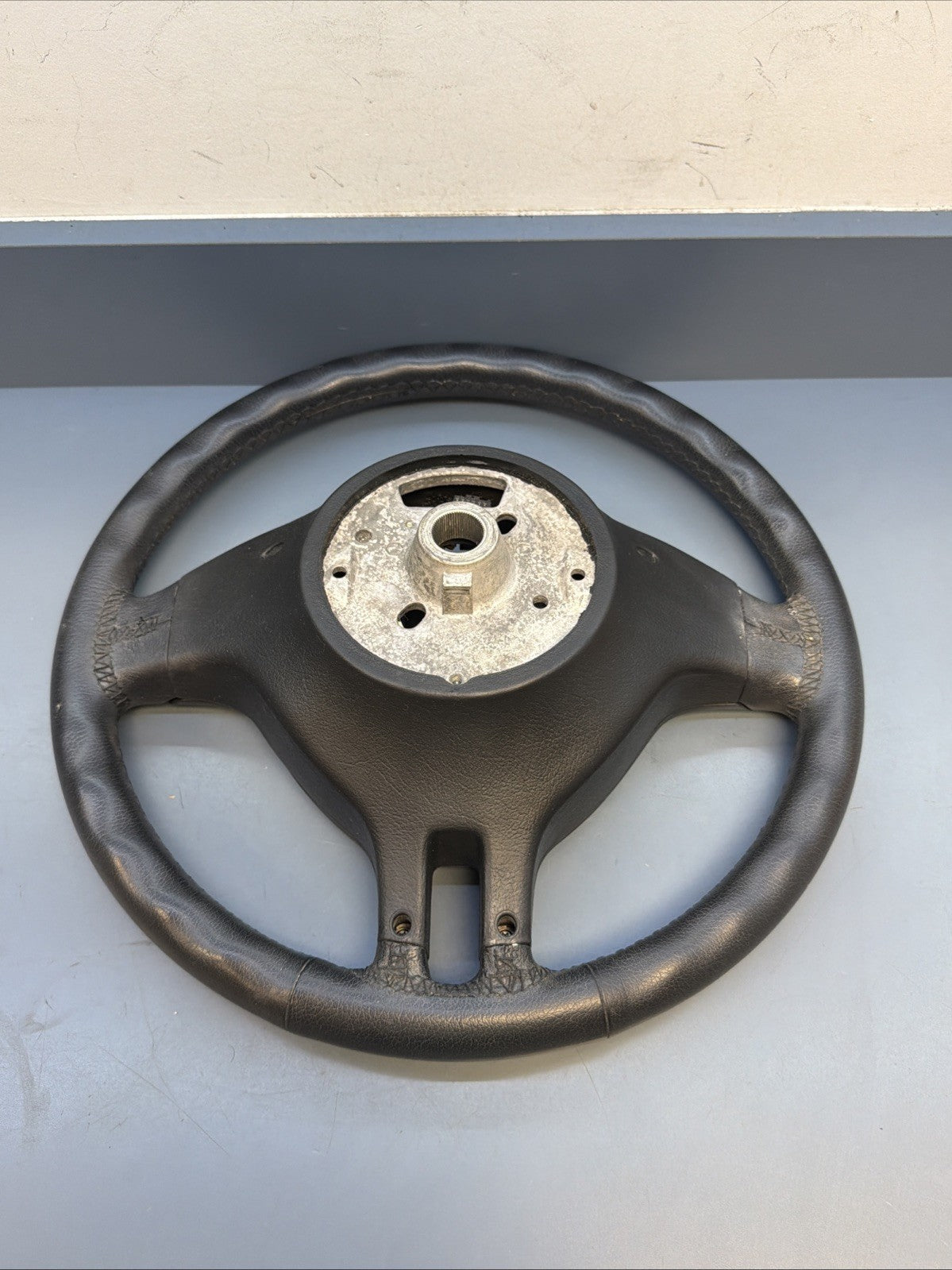 BMW 99-06 E46 3 SERIES BLACK LEATHER SPORT STEERING WHEEL OEM 101493/6760659