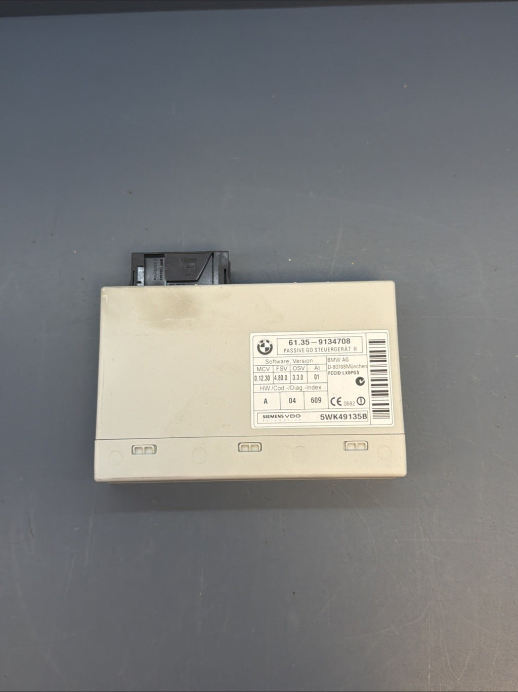 08-15 BMW 1 3 E90 E91 E92 Passive Go Keyless Entry Control Module OEM 9134708