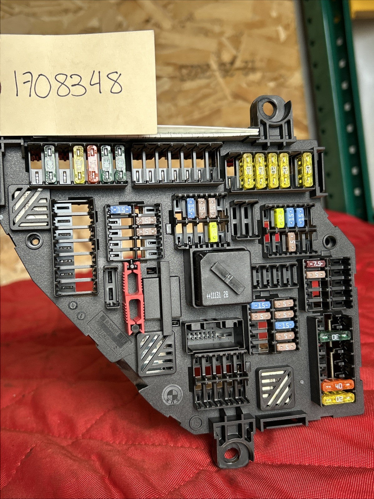 BMW 2011-2017 F25 X3 REAR TRUNK FUSE JUNCTION BOX OEM 9210859