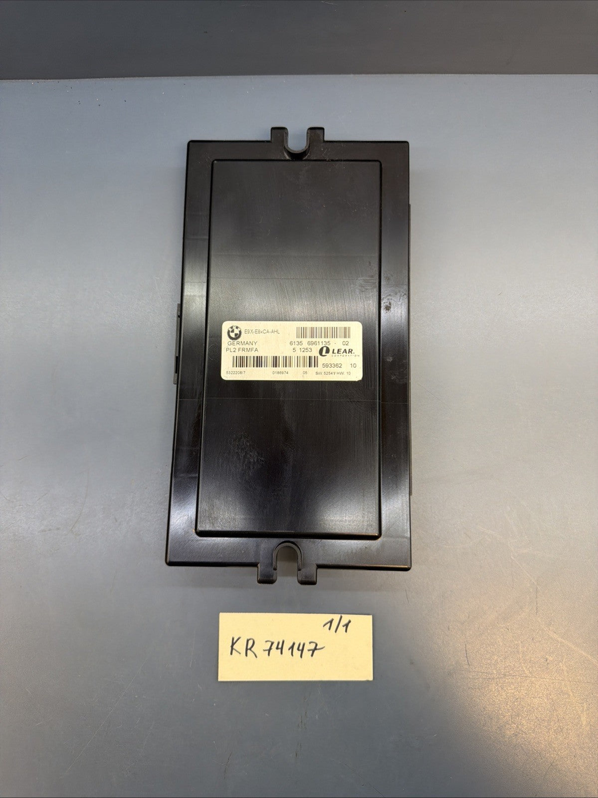06-08 BMW 325i 330i E90 Footwell Headlight Control Module 6961135 Oem PL2