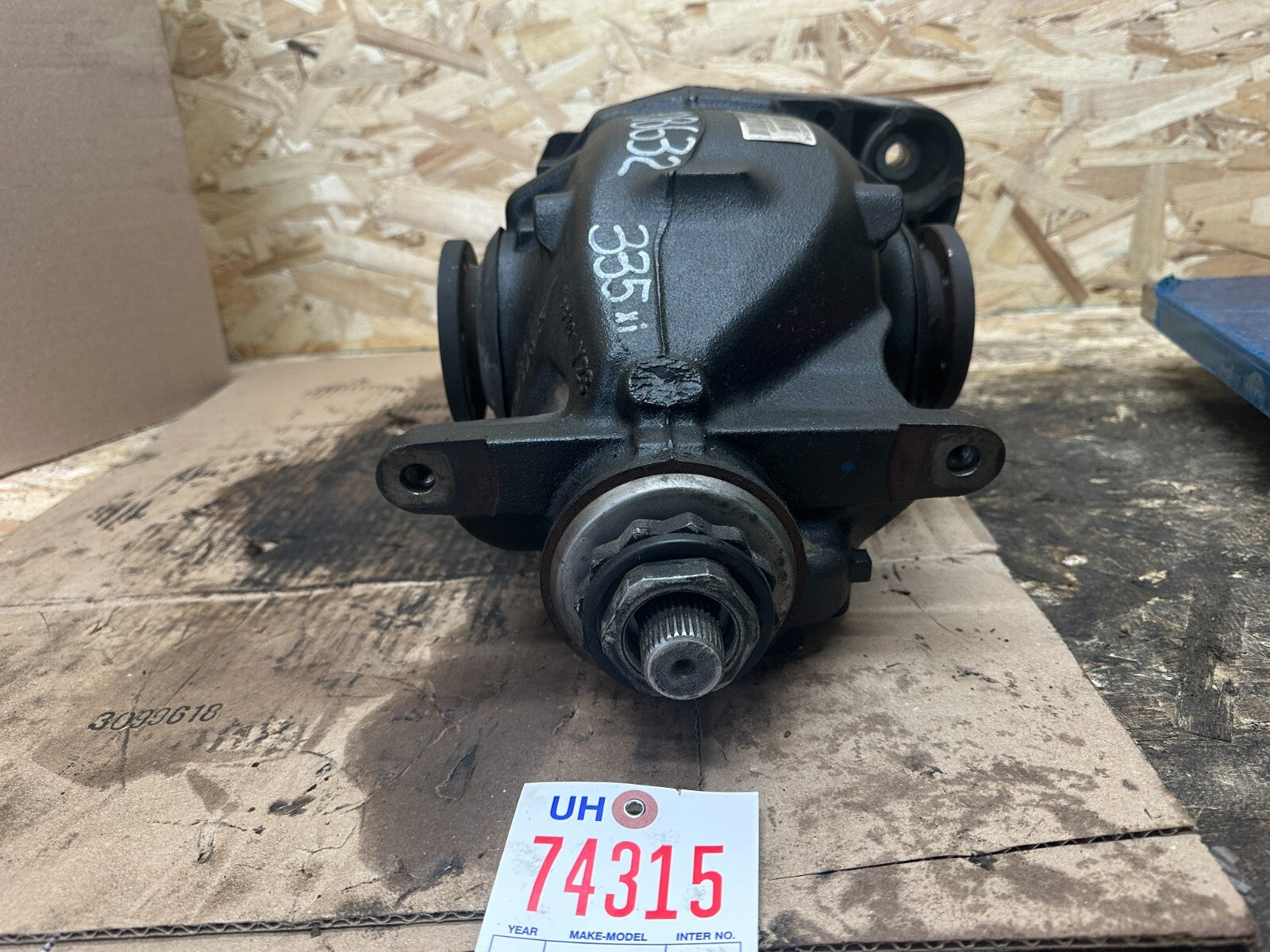 BMW E90 335 3 SERIES REAR DIFFERENTIAL FINAL 3.46 DRIVE OEM 7572054/757205401