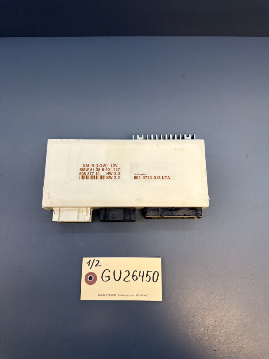 1997-03 BMW E39 5-SERIES GM III LOW BODY CONTROL MODULE BCM BCU 6901227
