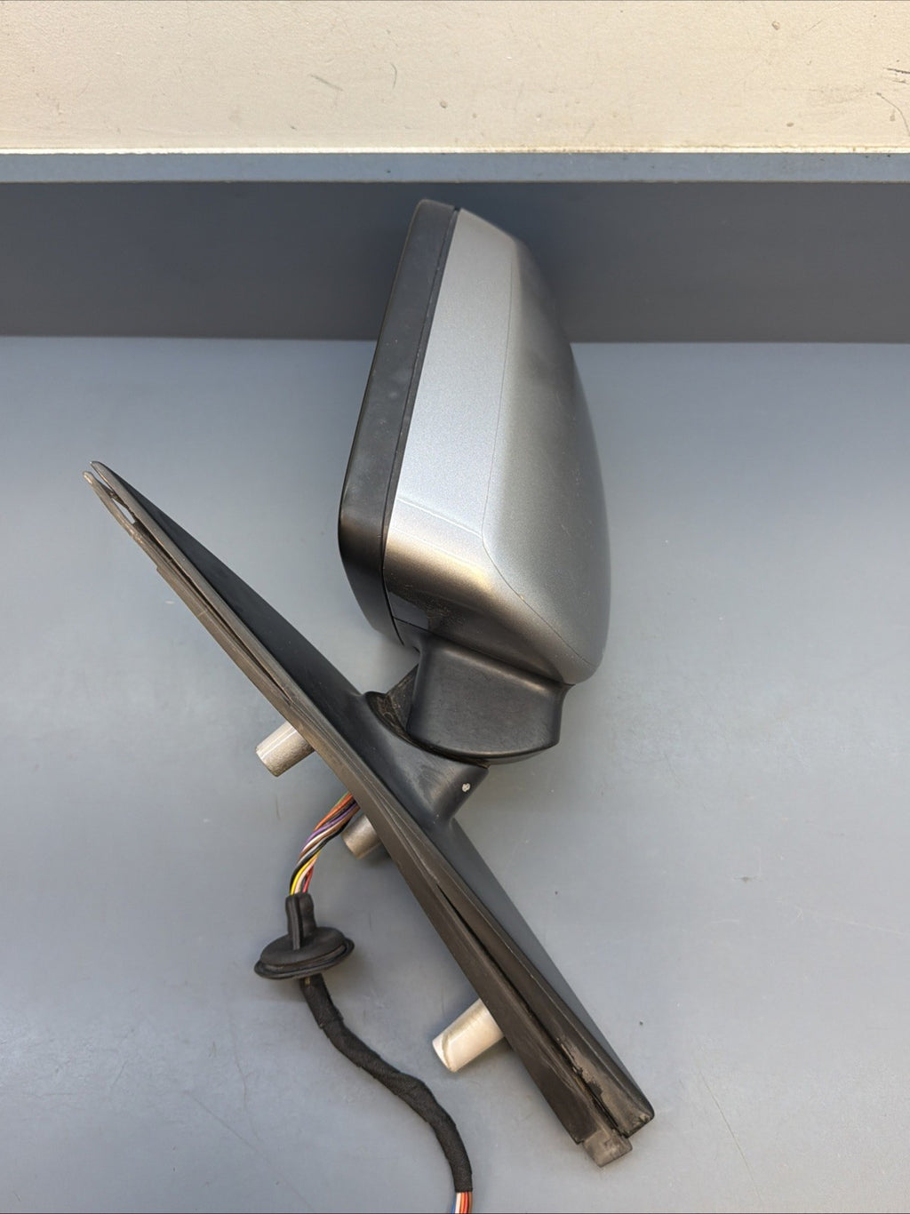 2007 BMW E60 530i Side View Mirror Black Left Driver OEM