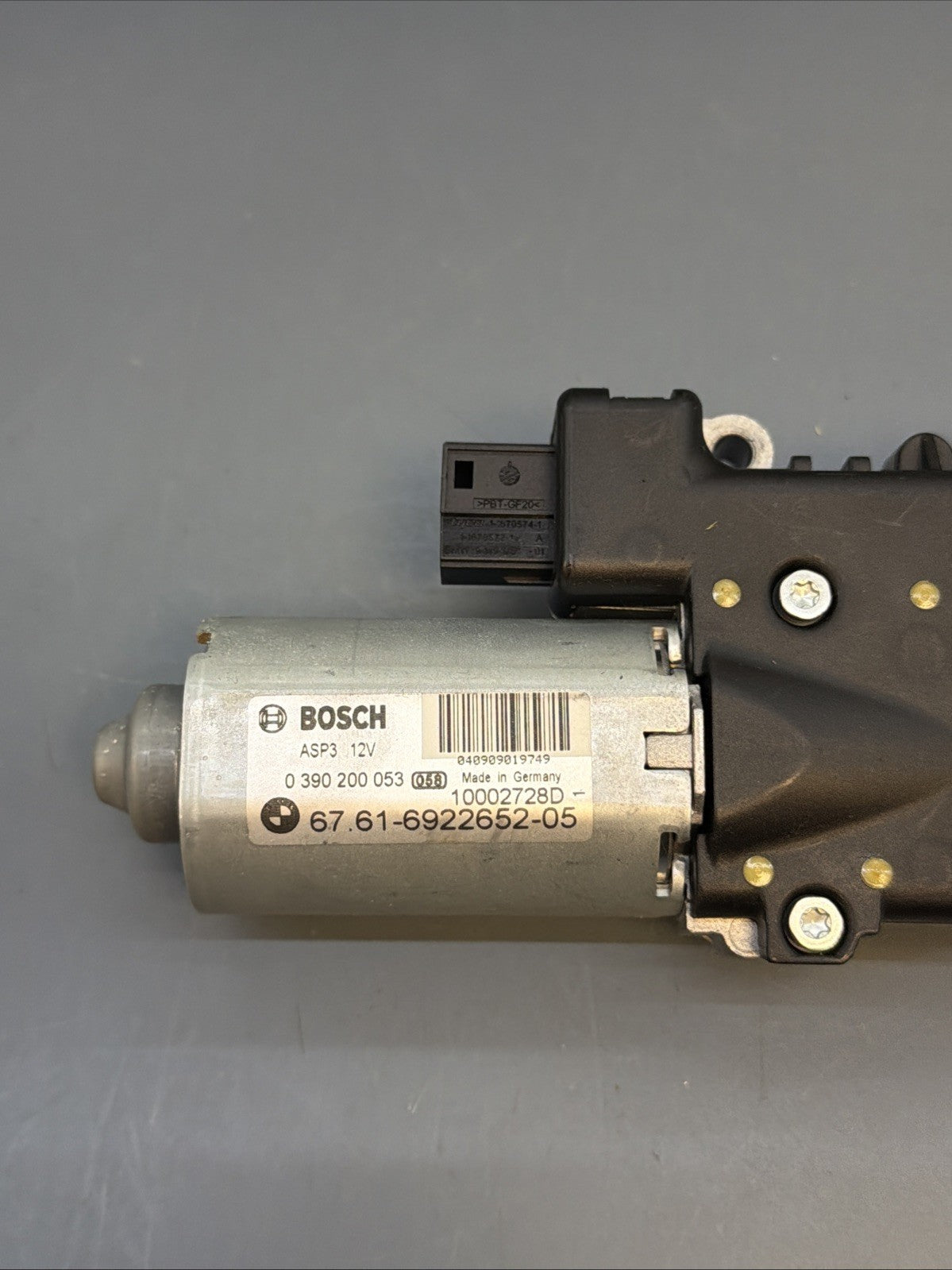 2007-2013 BMW E70 X5 Sunroof Motor Drive Unit OEM 6922652