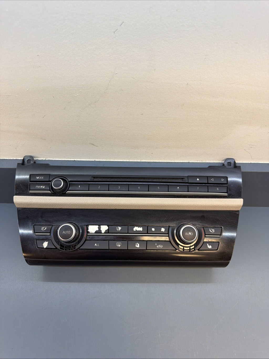 11-16 BMW F10 535i AC Heater Climate Temperature Control Unit 9285333 OEM