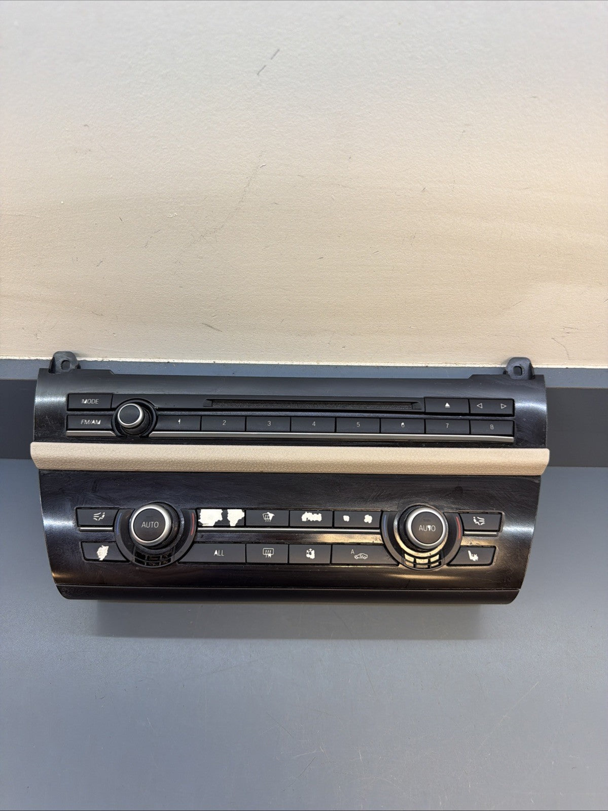 11-16 BMW F10 535i AC Heater Climate Temperature Control Unit 9285333 OEM