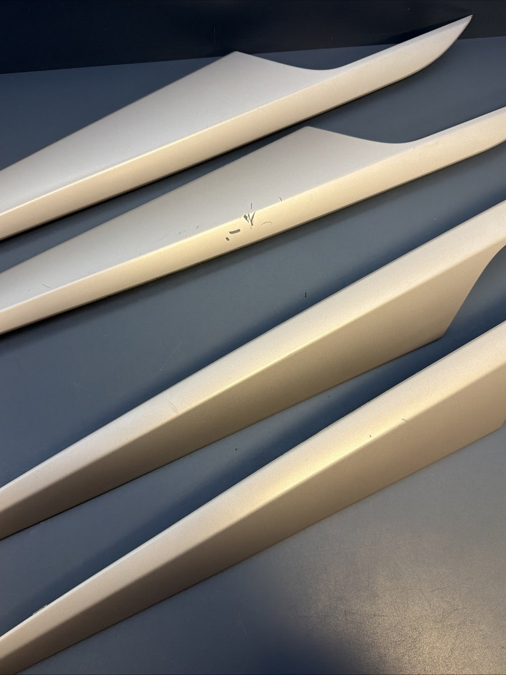 2013-2015 BMW X1 E84 Front Door Trim Cover Panel SILVER Set of 4 2991389 OEM