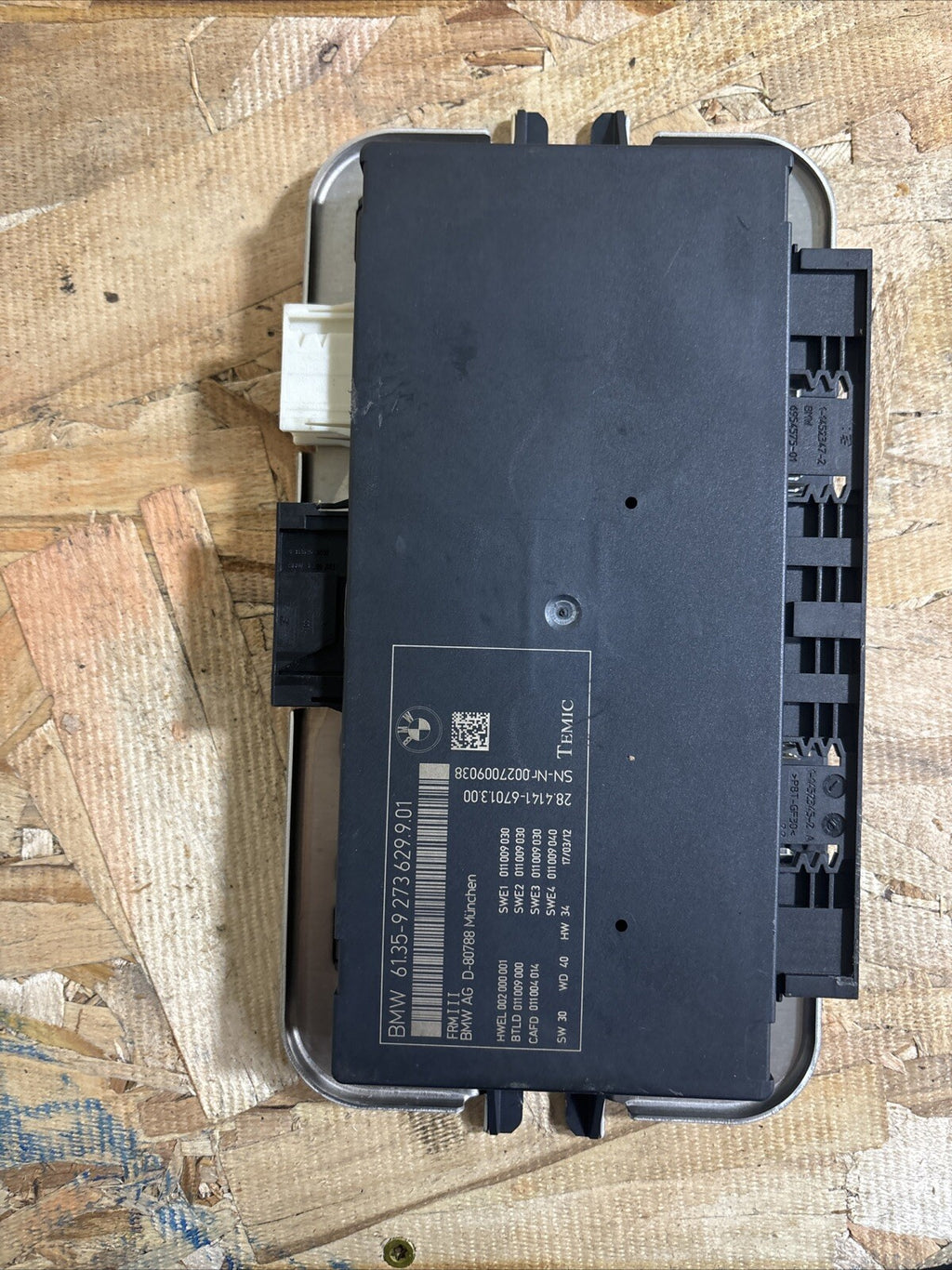 OEM 2010-2017 BMW 535I M5 Footwell Control Module 9273629