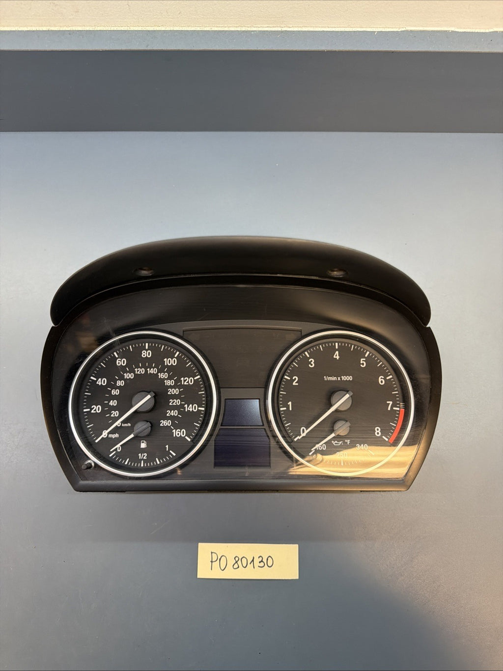 07-13 BMW E90 E92 E93 SPEEDOMETER INSTRUMENT CLUSTER SIEMENS OEM 9187084