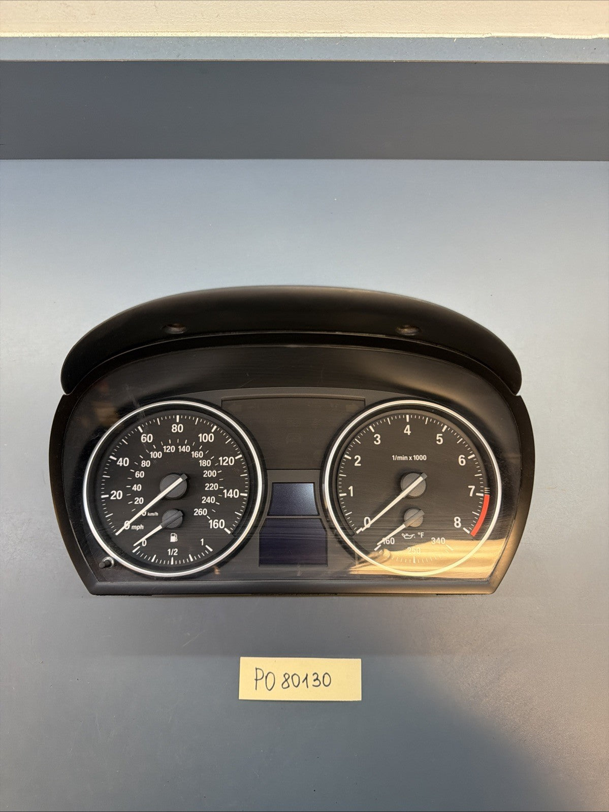07-13 BMW E90 E92 E93 SPEEDOMETER INSTRUMENT CLUSTER SIEMENS OEM 9187084