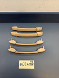 00-06 BMW E46 Headliner Grab Handle Set Front Rear Left Right Beige 8231321