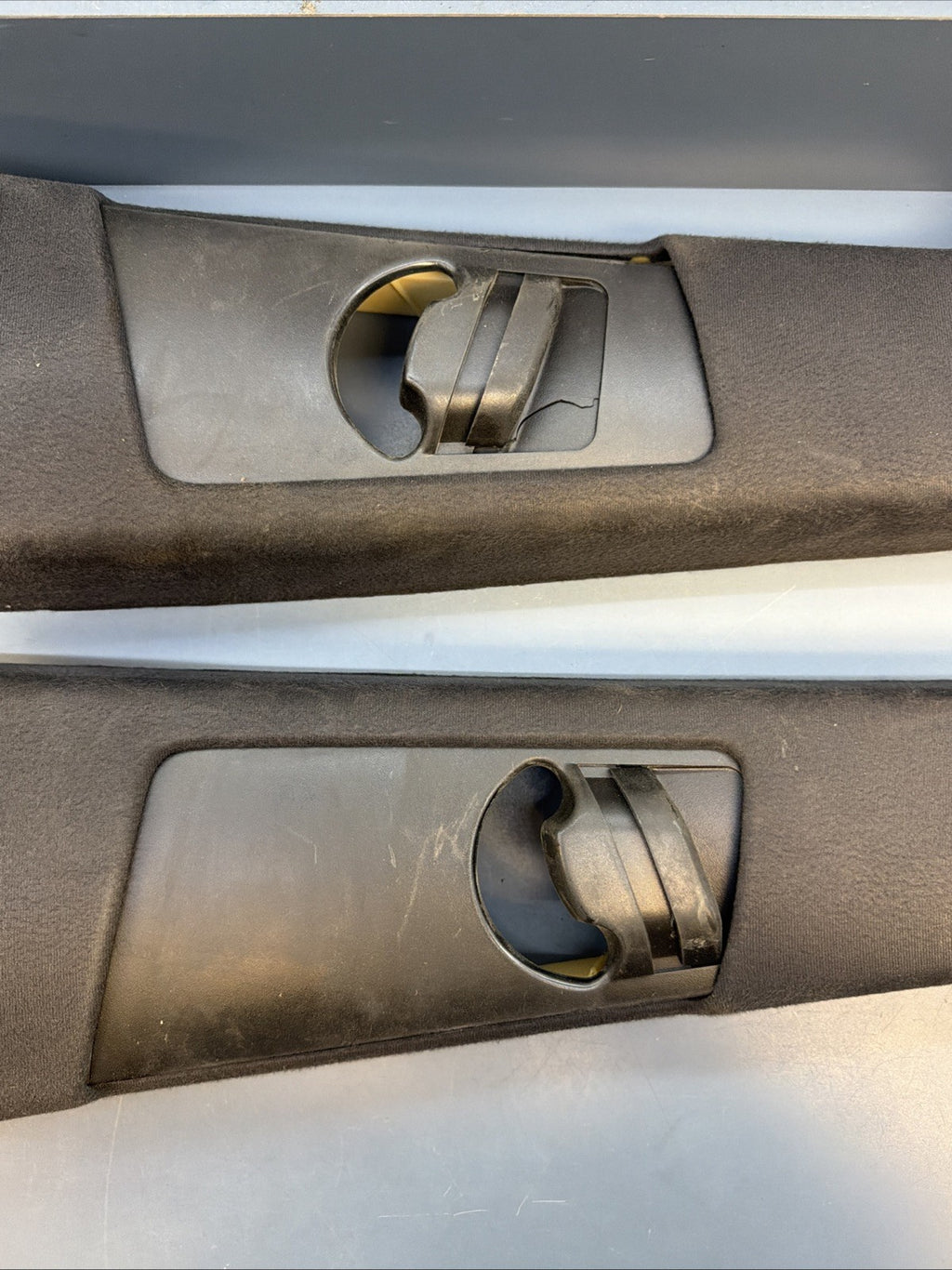 2001-2006 BMW X5 E53 Right & Left A pillar trim Black 8211907 8211908
