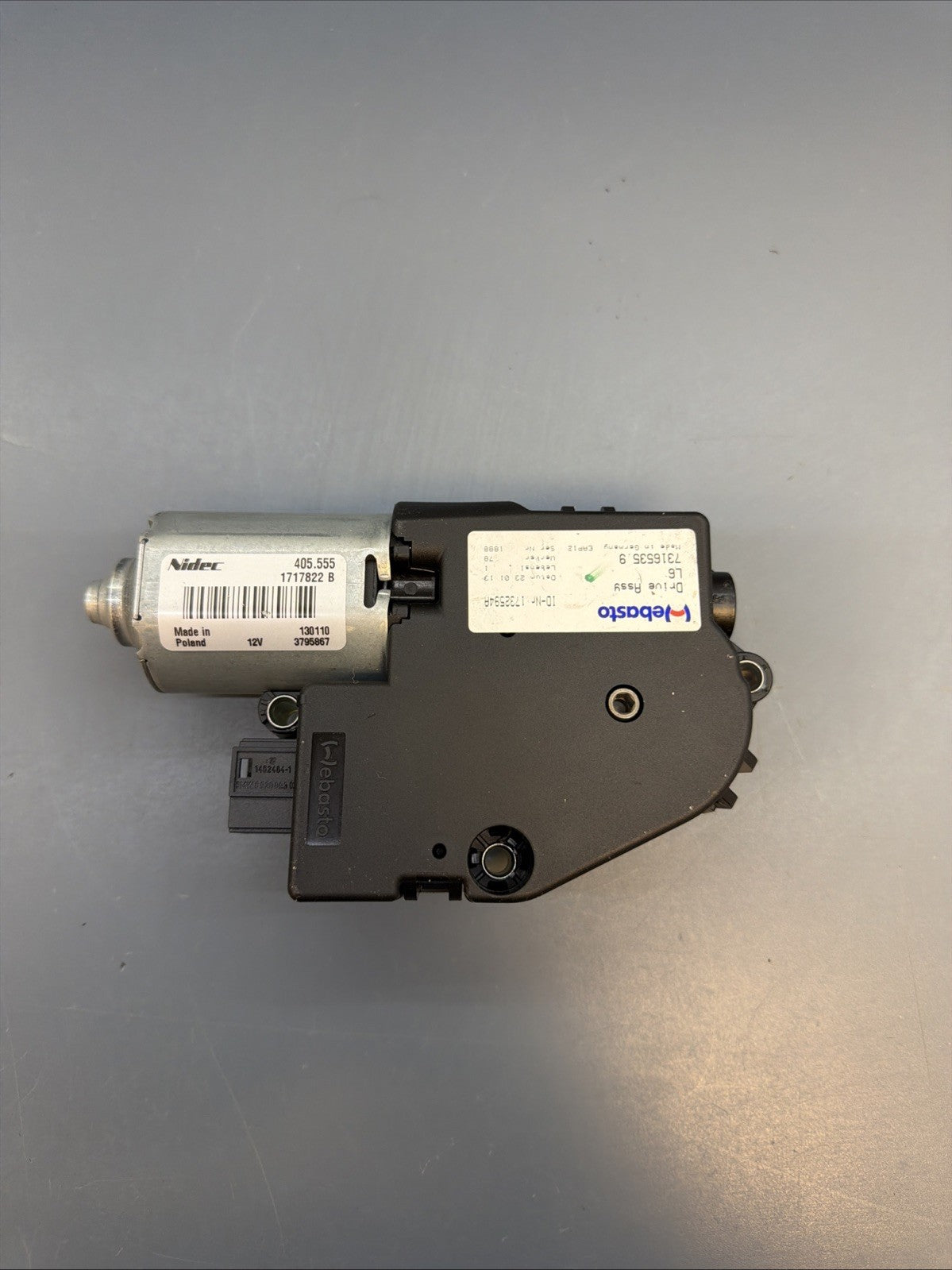 2011-2016 BMW F10 528i 535i 550i Sunroof Motor OEM 7316535