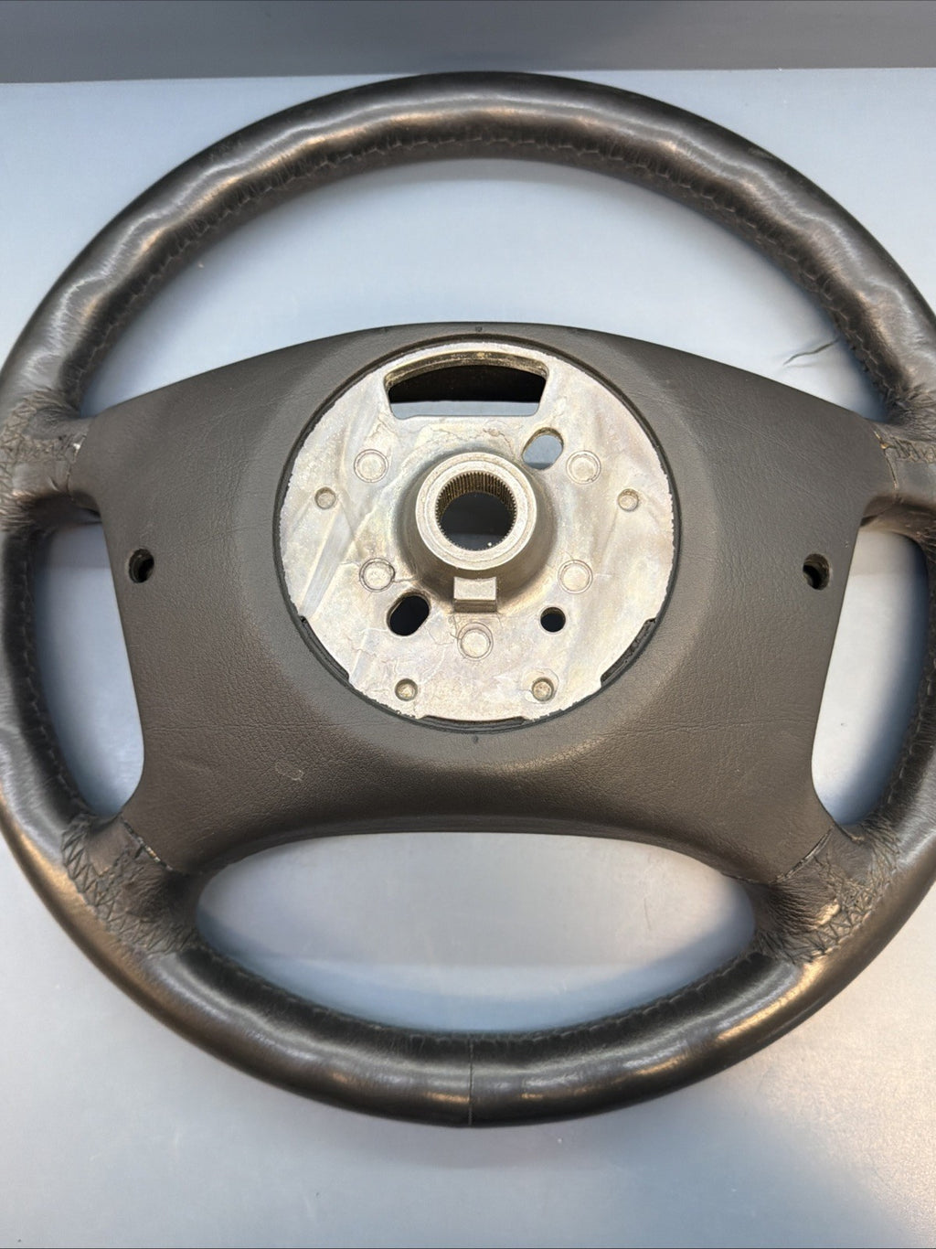 99-05 Bmw E46 3 Series Basic Leather Steering Wheel Black Unit 6753947