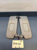 BMW E90 E91 E92 E93 Sun Visor Set Driver & Passenger Gray 6957369 6957370 CLOTH