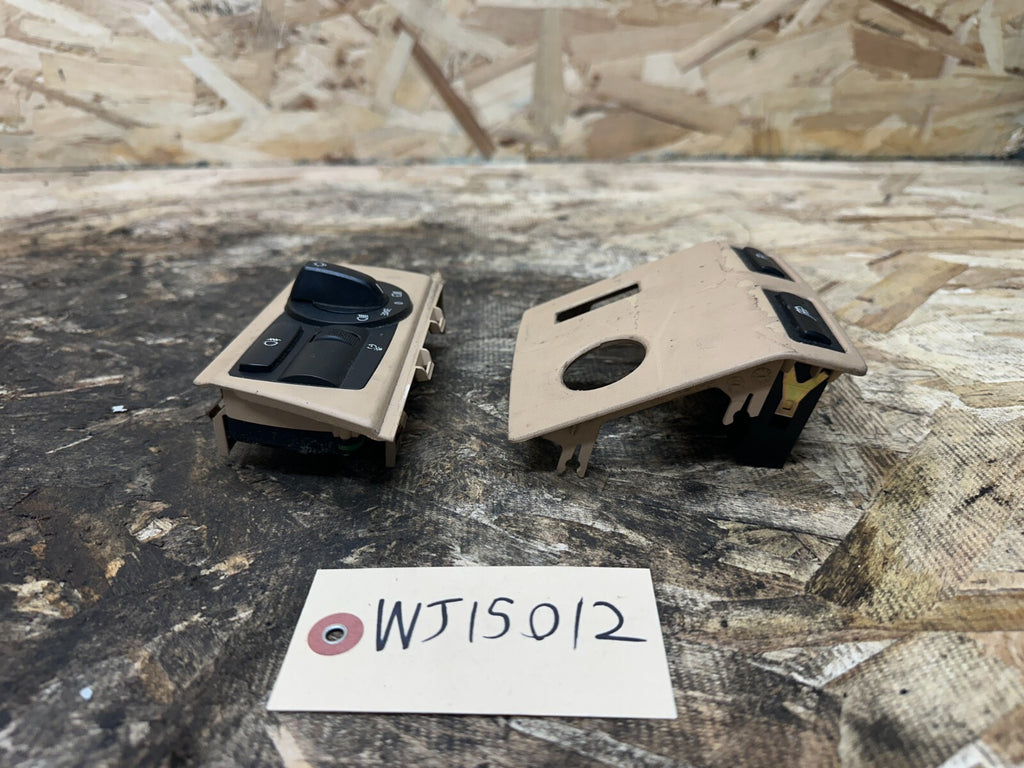 BMW 23-10 E83 X3 DASHBOARD HEADLIGHT CONTROL+HEATED SEATS OEM 3420295+246587