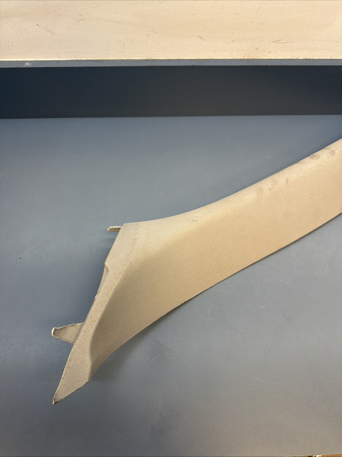 2007-2013 BMW X5 Left Front Side A Pillar Trim Finisher Panel 7129749 OEM GREY