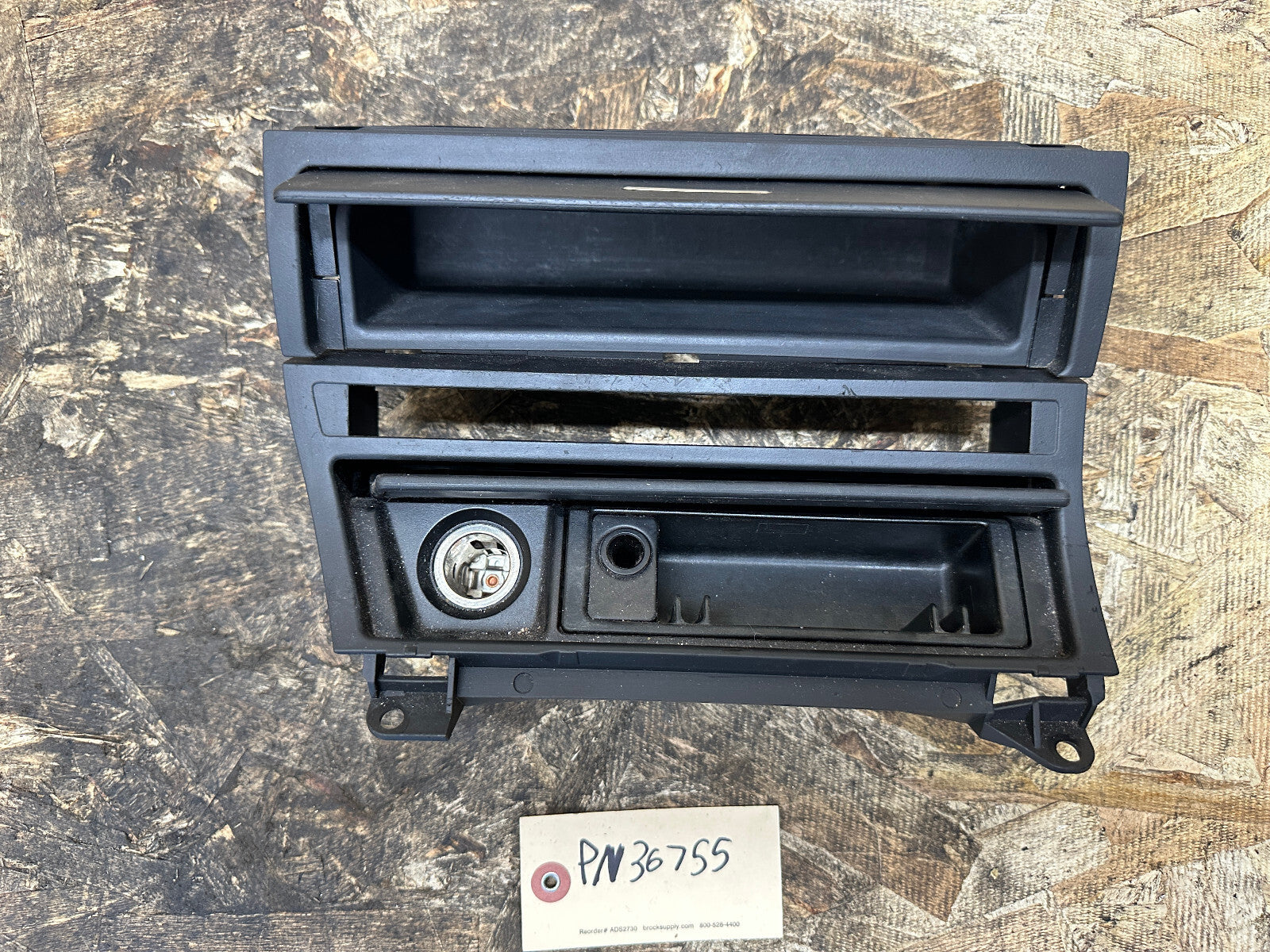 BMW 99-06 E46 3 SERIES CENTER STOREAGE TRIM+TRAYS OEM 8202188+8268887+8268888