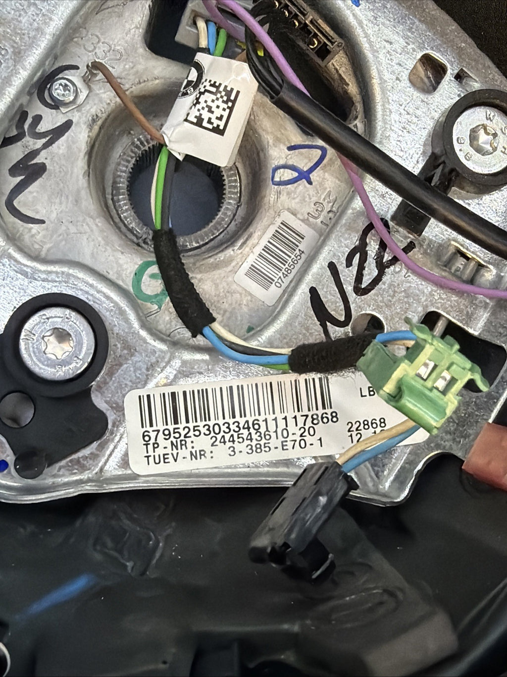 2007-2013 BMW X5 (E70) DRIVER HEATED STEERING WHEEL ASSEMBLY W/SWITCHES 9217866