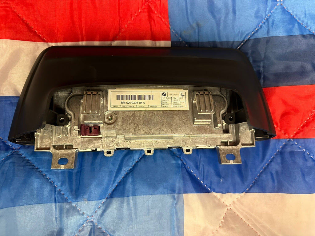 12-16 BMW 328i RADIO INFORMATION NAVIGATION DISPLAY SCREEN MONITOR DASH 9270393
