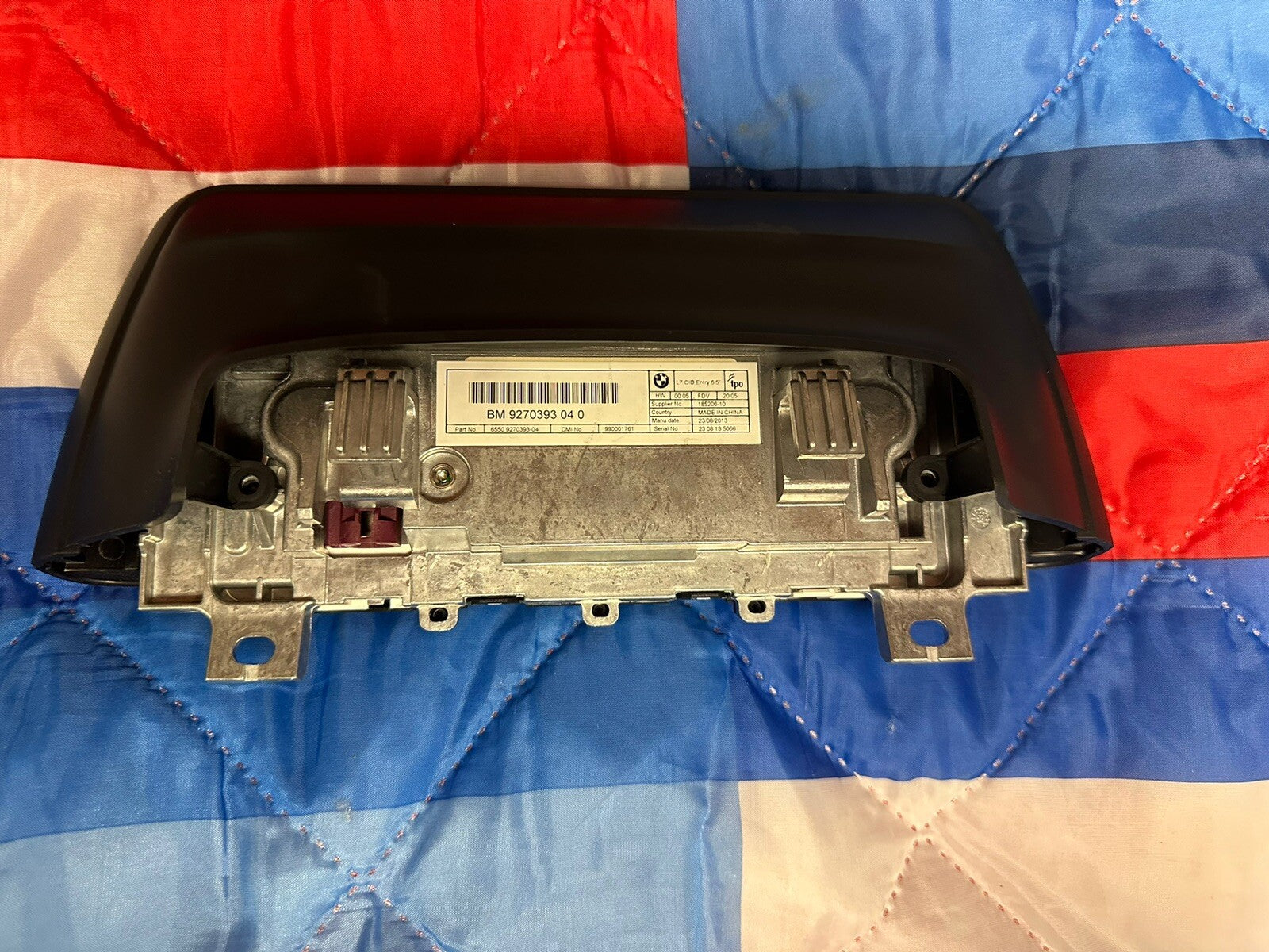 12-16 BMW 328i RADIO INFORMATION NAVIGATION DISPLAY SCREEN MONITOR DASH 9270393