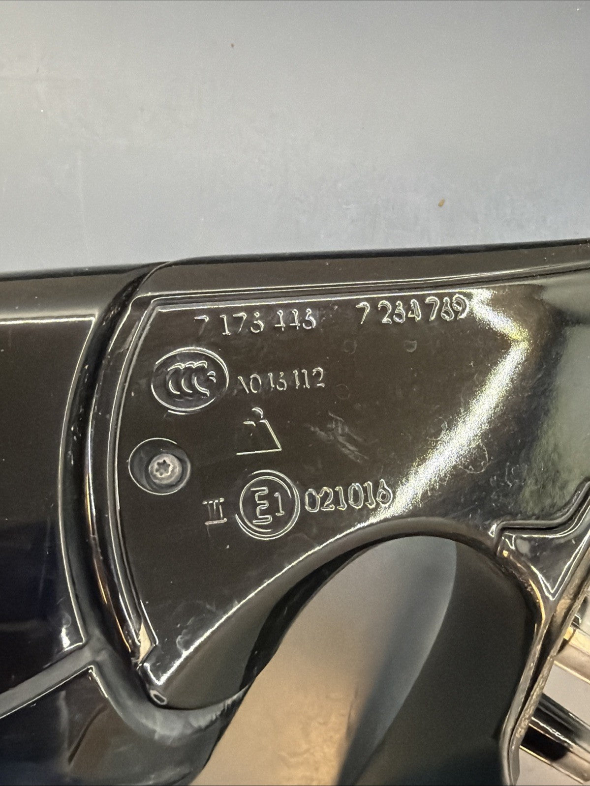 BMW 750 MIRROR RIGHT PASSENGER 2009 2010 2011 2012 7176446 F01 740 OEM