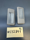 04-10 BMW X3 Sunvisor Light Lamp 140930 Gray OEM SET