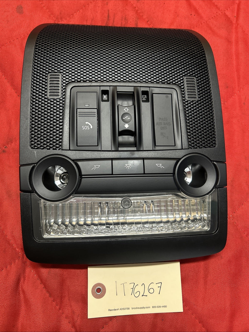 BMW E70 E71 X5 X6 FRONT OVERHEAD SUNROOF DOME SWITCH CONTROL UNIT OEM 9206609