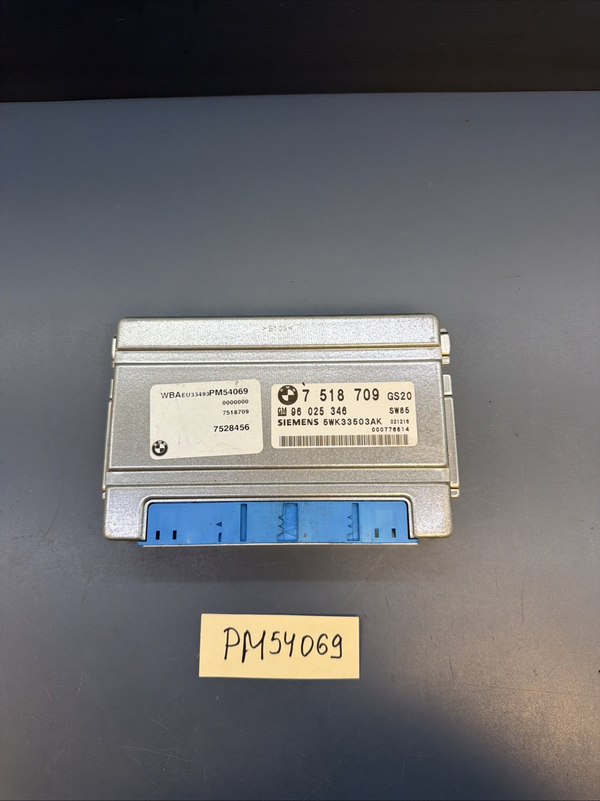 BMW E46 325i 330i GM EGS TCU TCM transmission control unit module 7518709 OEM