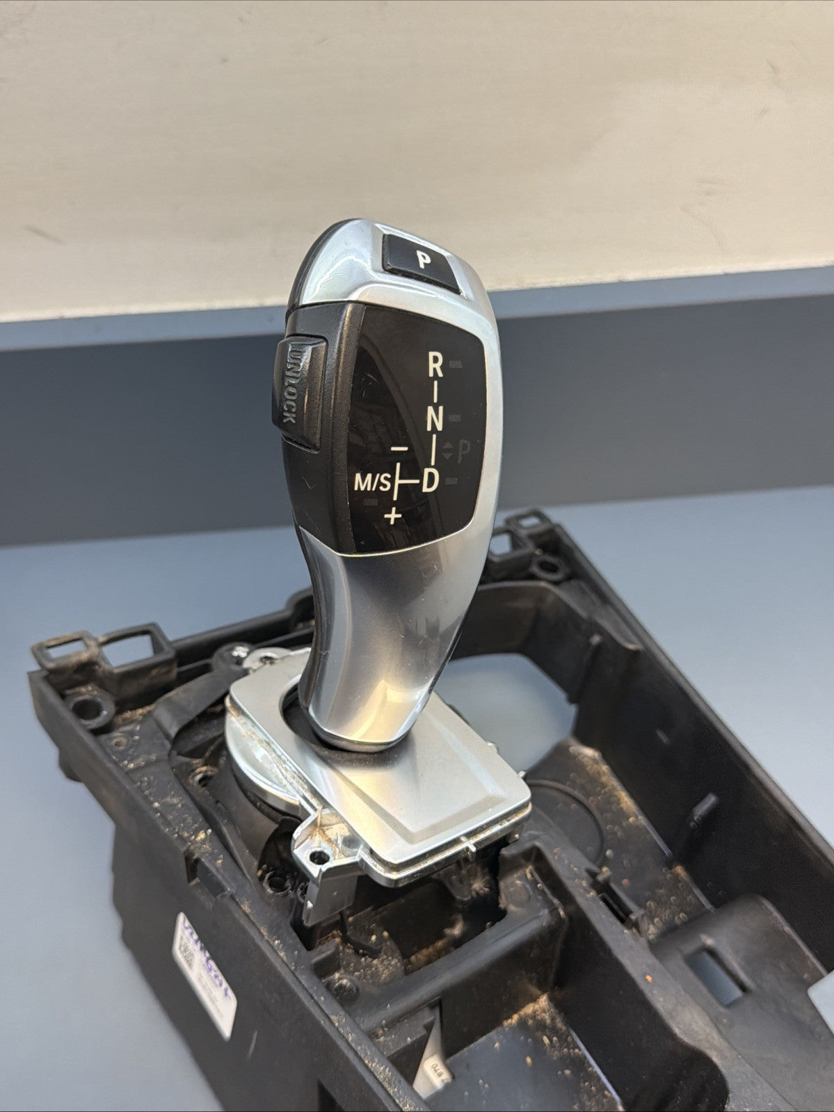 07-13 BMW X5 E70 Floor Gear Shifter Selector W/ Bezel 9164483 Oem