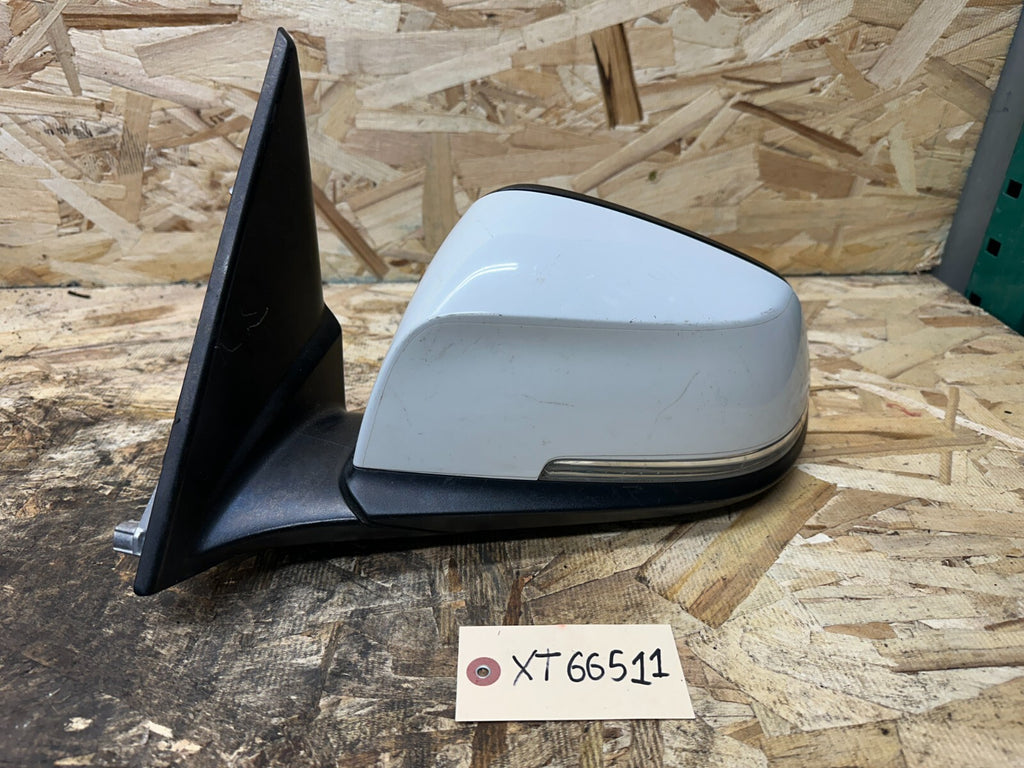 BMW 12-15 E84 X1 FRONT RIGHT PASSANGER FOLDING SIDE MIRROR WHITE OEM A046314