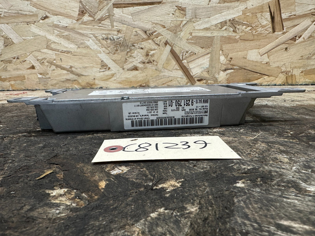 BMW 2005-2014 E82 E90 E70 TRUNK TELEMATICS BLUETOOTH MODULE OEM 9251750