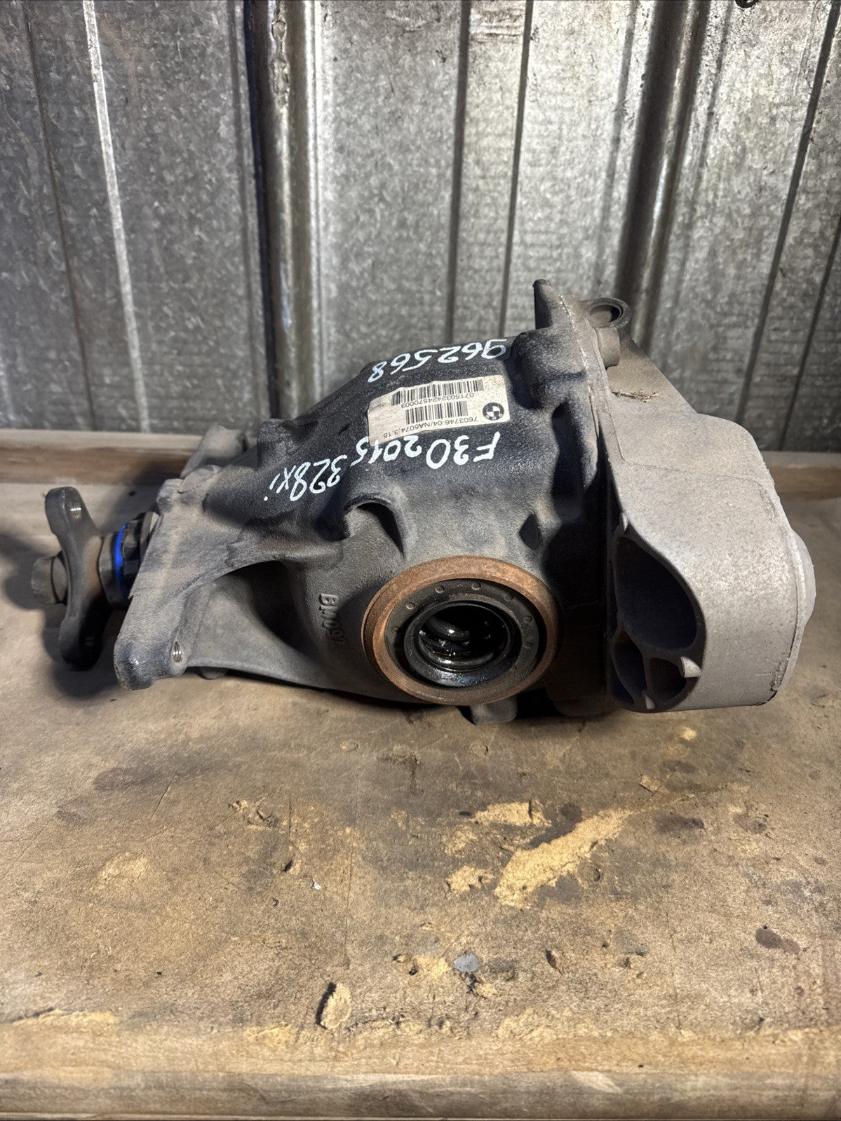 13-18 BMW 320i 328i xDrive A/T REAR DIFFERENTIAL Ratio 3.15 OEM 7603746