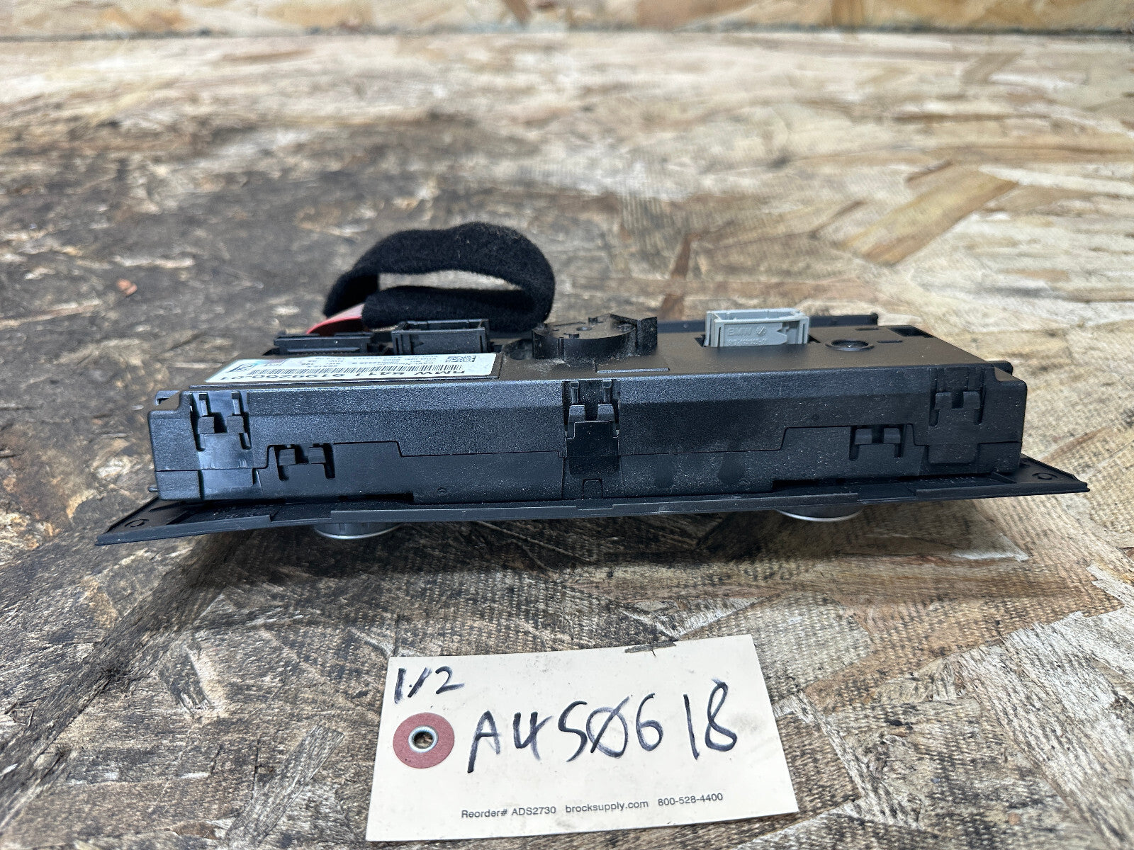 BMW 2006-2012 E90 HVAC HEATER AC CLIMATE CONTROL SWITCH PANEL BLACK OEM 9199260