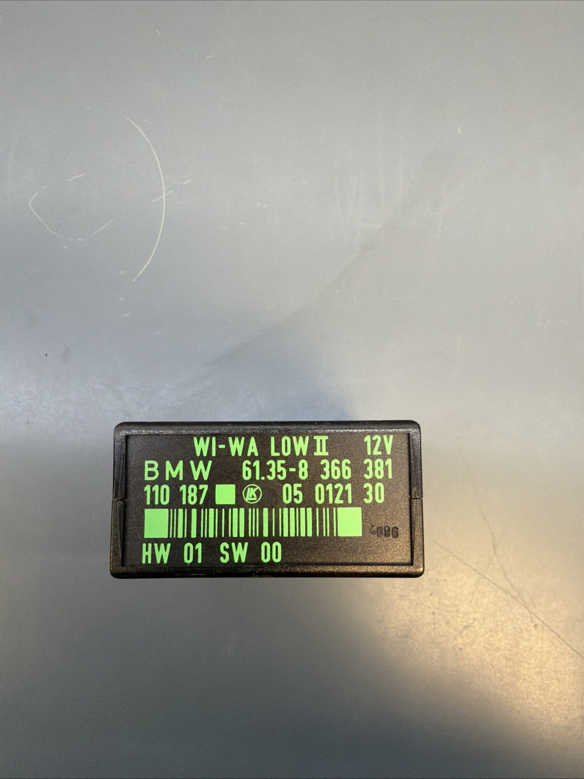 96-99 BMW Z3 E36 Windshield Wiper Relay Control Module 8366381 OEM Unit