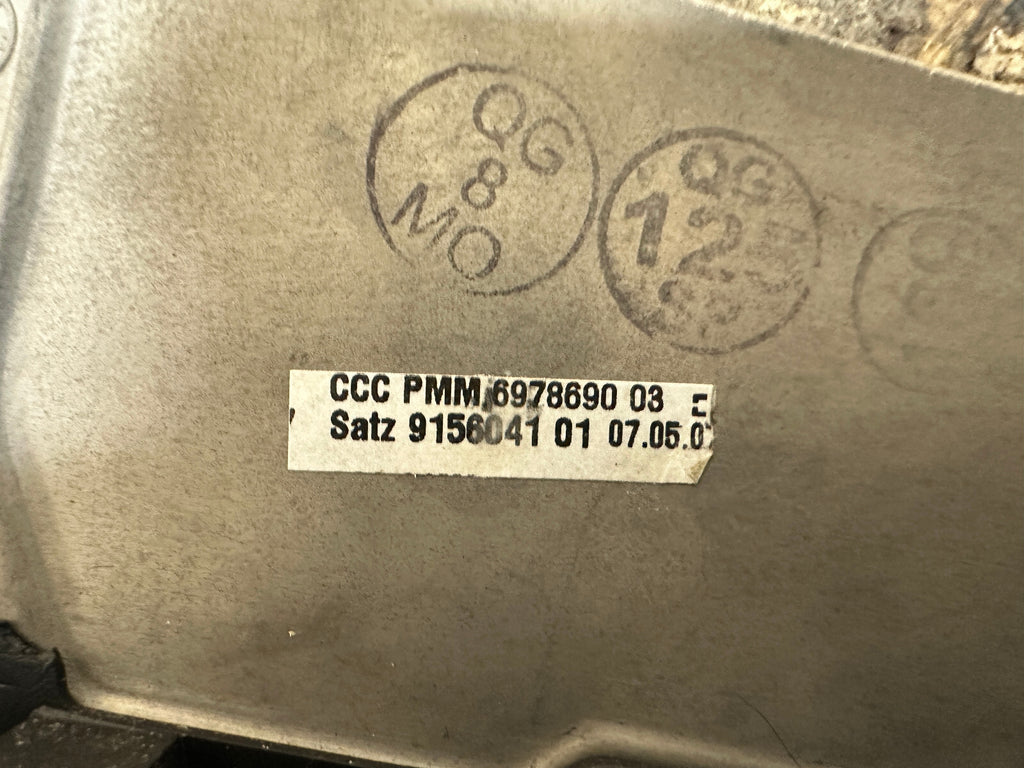 BMW 08-10 E60 5 SERIES HEATED SEAT TRUNK RELEASE DTC SWITCH PANEL WOOD 6978690