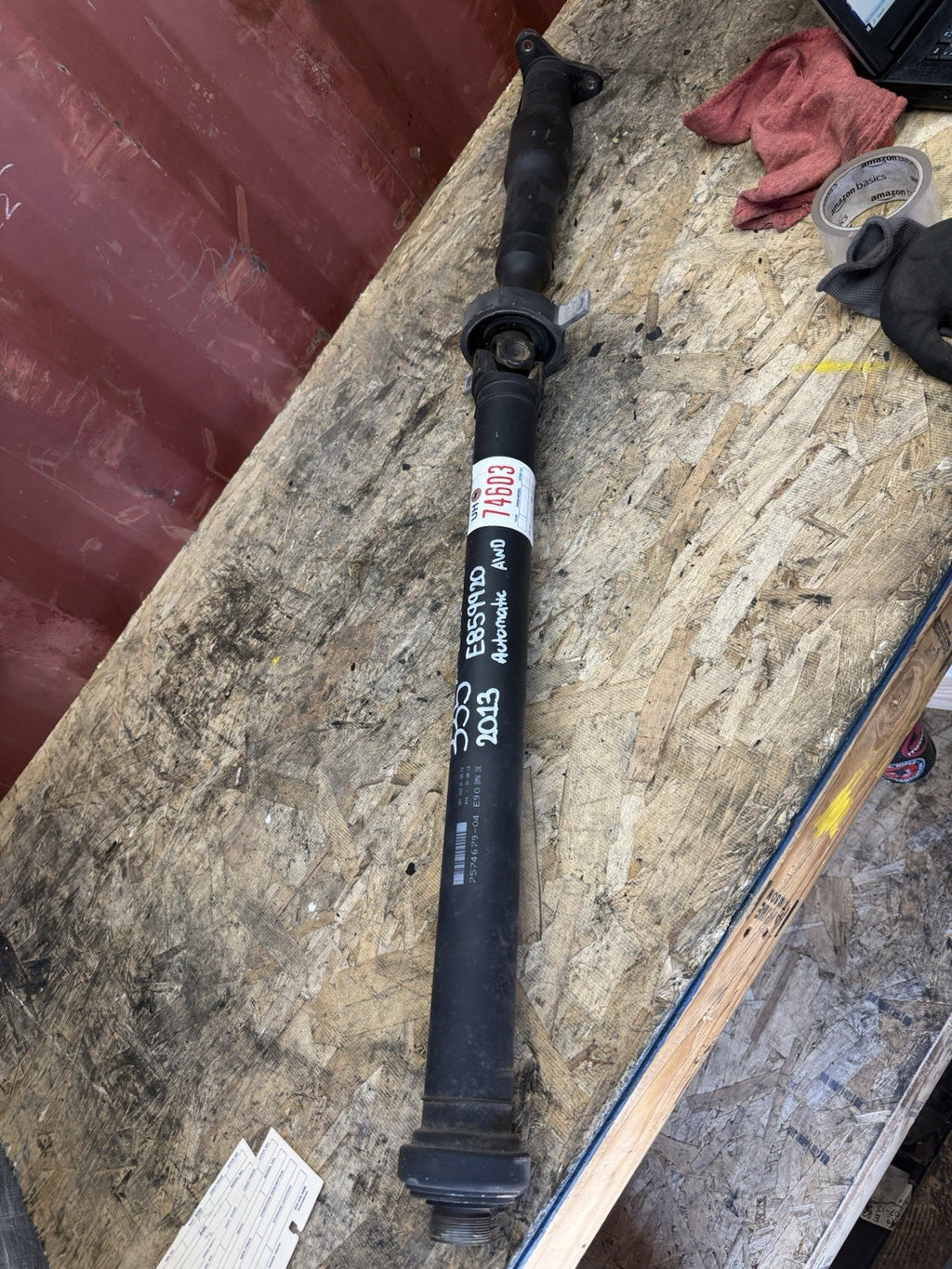 OEM BMW REAR DRIVESHAFT FITS AUTO 06-15 E9X E85 335xi X1 20iX 28iX 35iX 7574679
