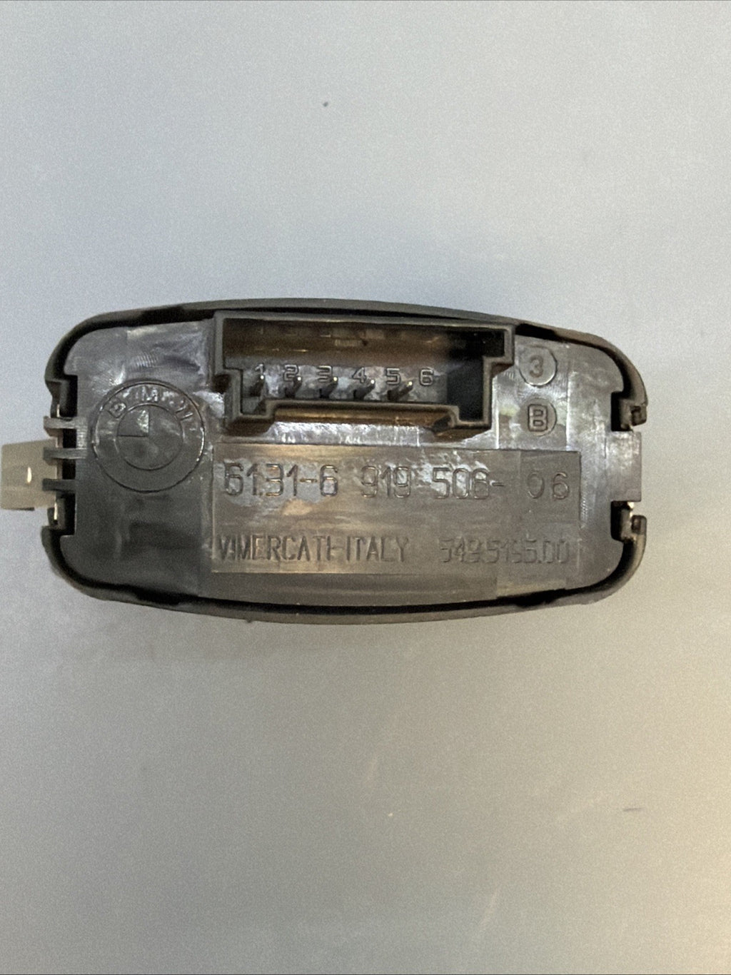 06-10 BMW 6 SERIES 630i E63 E64 HAZARD SWITCH BUTTON CENTRAL LOCKING 6919506