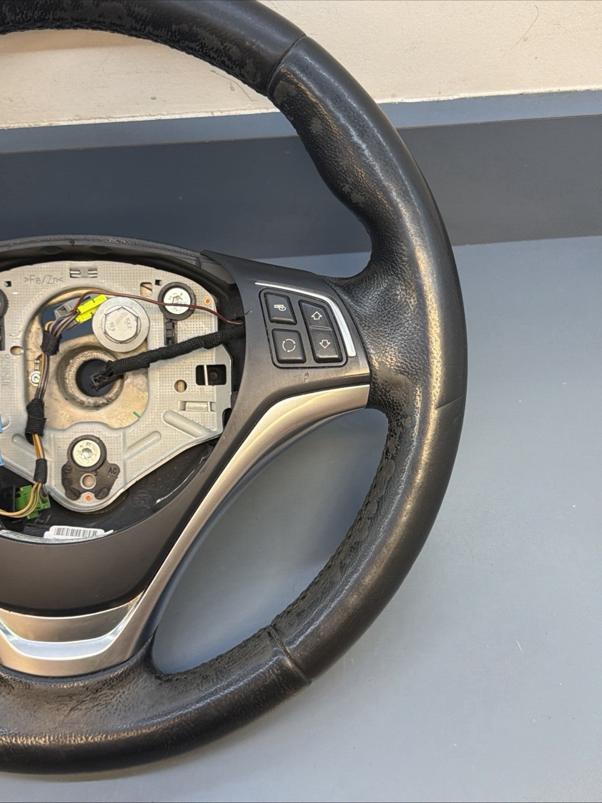 11-15 BMW X1 E84 Sport Steering Wheel Heated Leather W/O Paddles LCI OEM 6853133