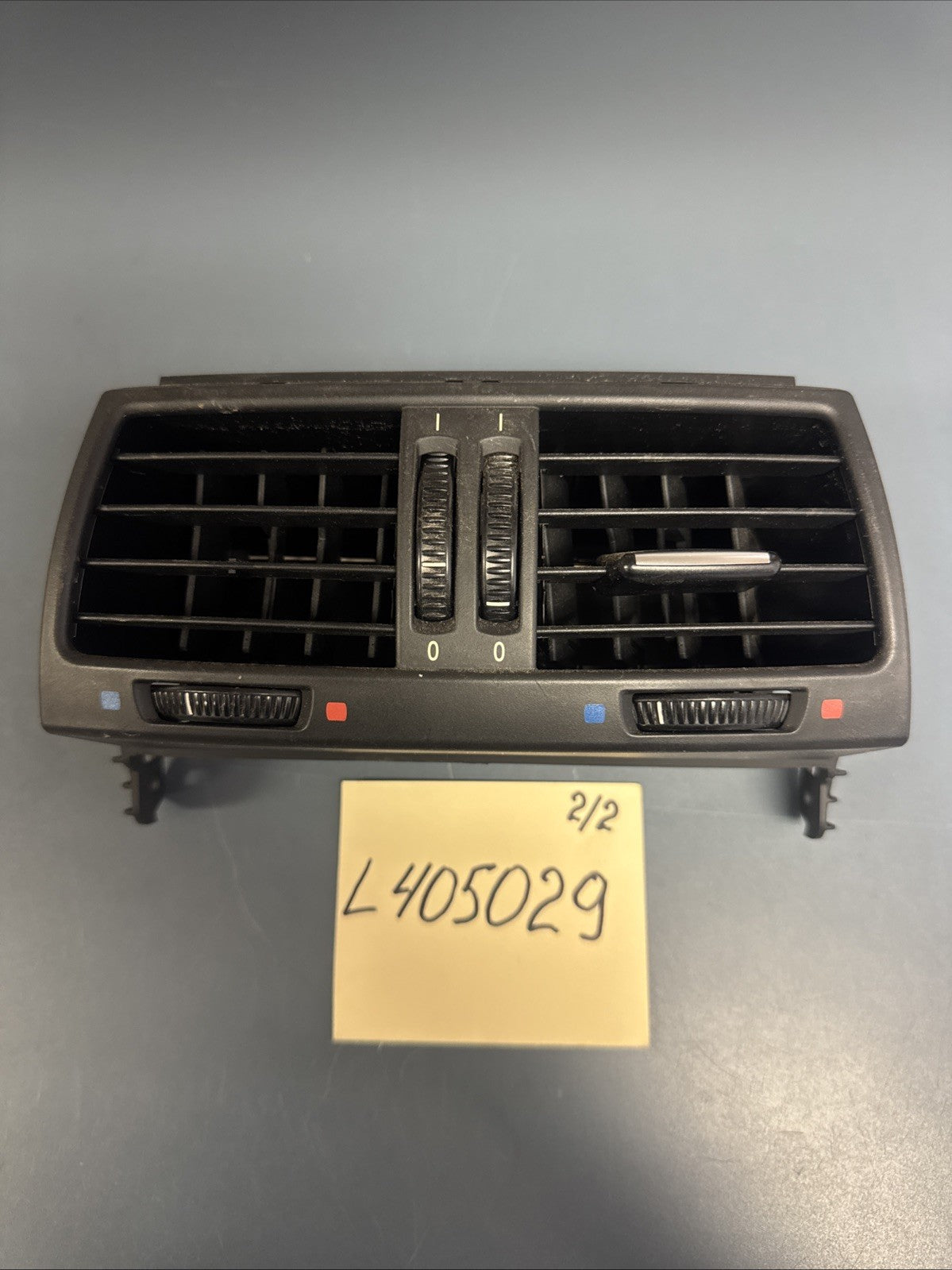 2007-2014 BMW X5 E70 REAR CENTER DASH AIR VENT DUCT 6954953 OEM