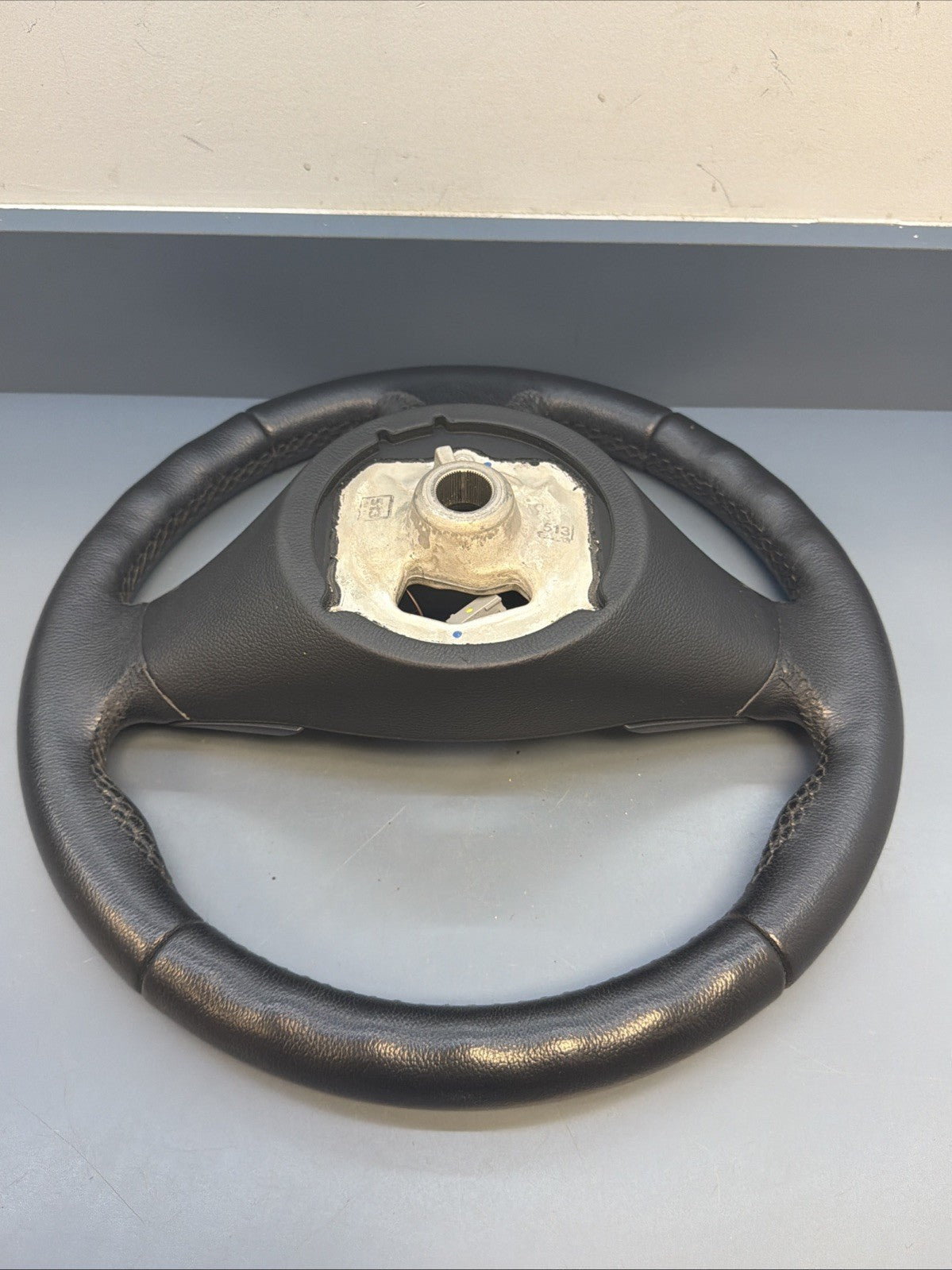 07-13 BMW X1 E84 Sport Steering Wheel Heated Leather W/O Paddles LCI OEM 6853133