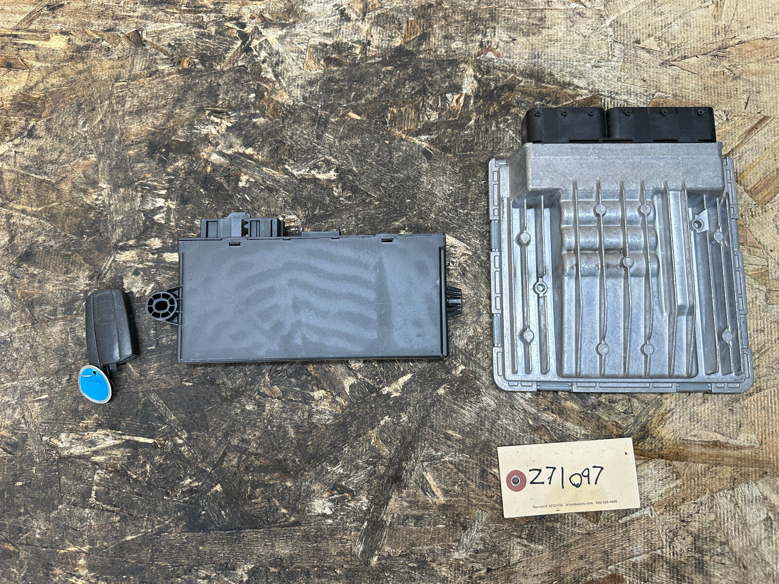 BMW 6-13 325i 328i 330i E90 3 SERIES N52 ENGINE ECU+CAS+KEY 7574544 MSV80