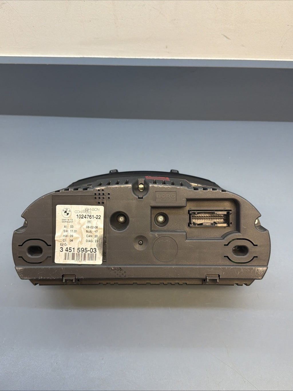 2007-2010 BMW E83 X3 INSTRUMENT CLUSTER GAUGE SPEEDOMETER 3451595 OEM