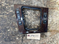 BMW 97-06 E46 3 SERIES CENTER CONSOLE WOOD WINDOW SWITCH TRIM OEM 61090200
