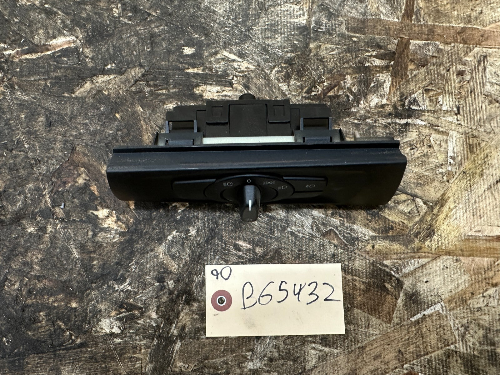 BMW 06-13 E9X 3 SERIES HEADLIGHT FOG LIGHT CONTROL SWITCH BLACK OEM 6938864