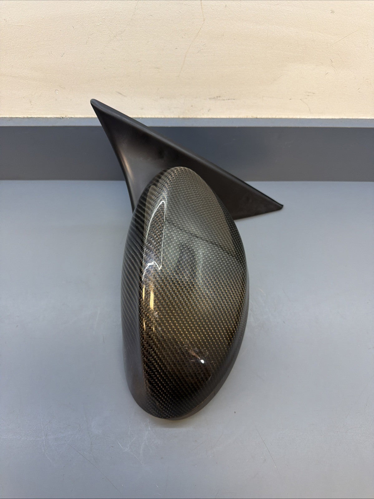 07-10 BMW 328i E92 E93 Driver Left Side Door Mirror Carbon Cover 7119212