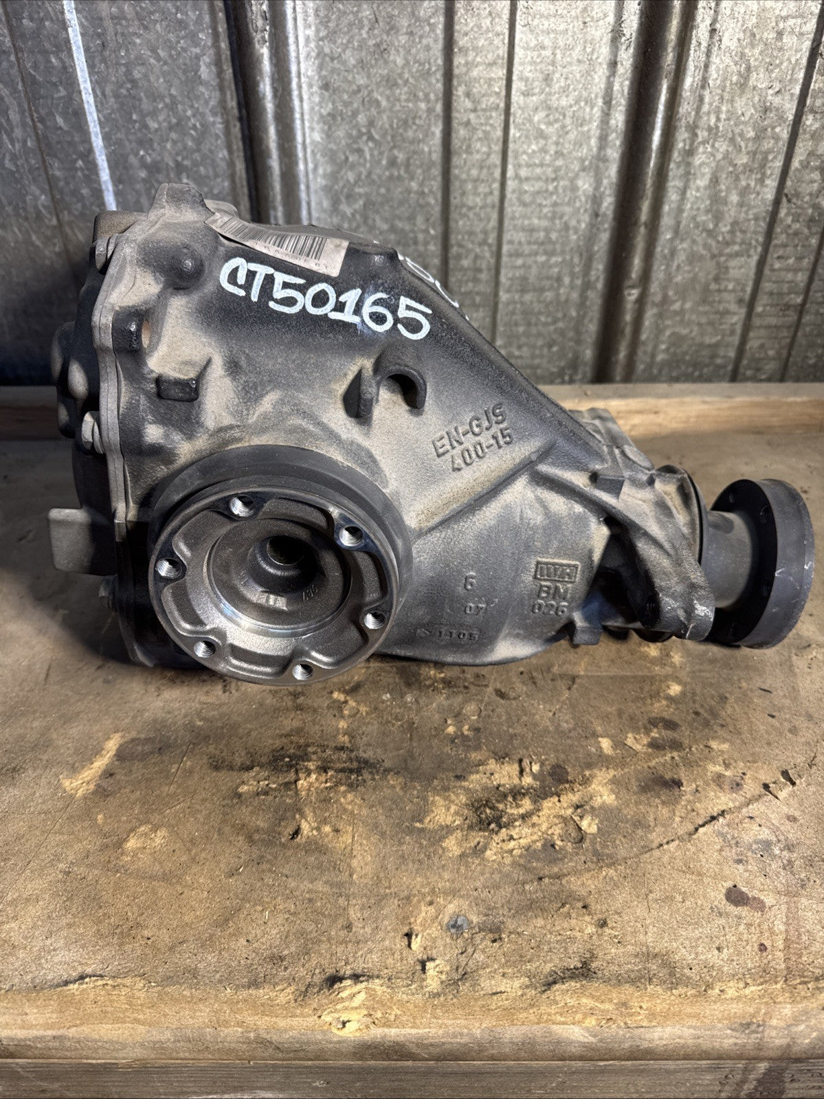 BMW REAR DIFFERENTIAL E60 SERIES 550i AUTOMATIC FINAL DRIVE 3.38 7555727
