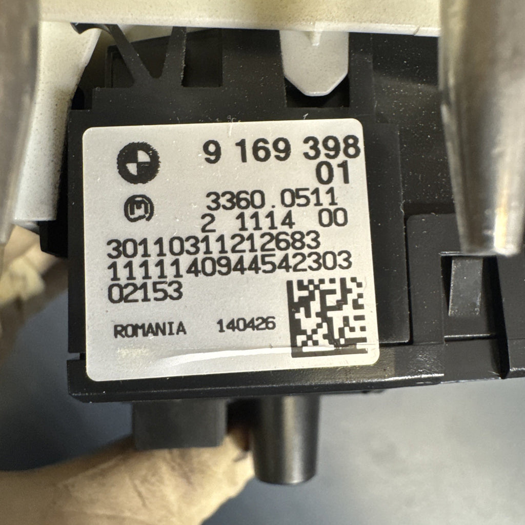 06-11 BMW E90 E92 328i 335i HEADLIGHT CONTROL SWITCH UNIT GREY 9169398 OEM