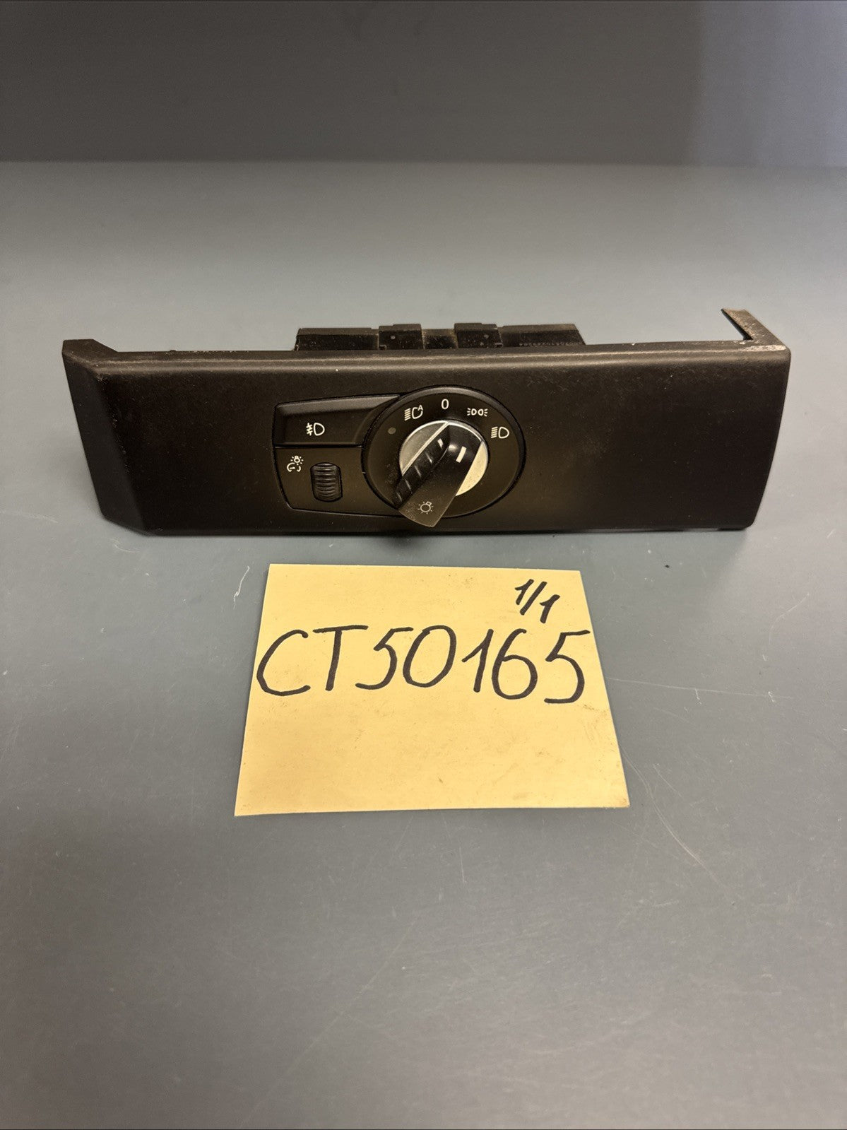 2008 - 2010 Bmw E61 E60 5-Series Headlight Lamp Switch Control Panel 6988553 Oem