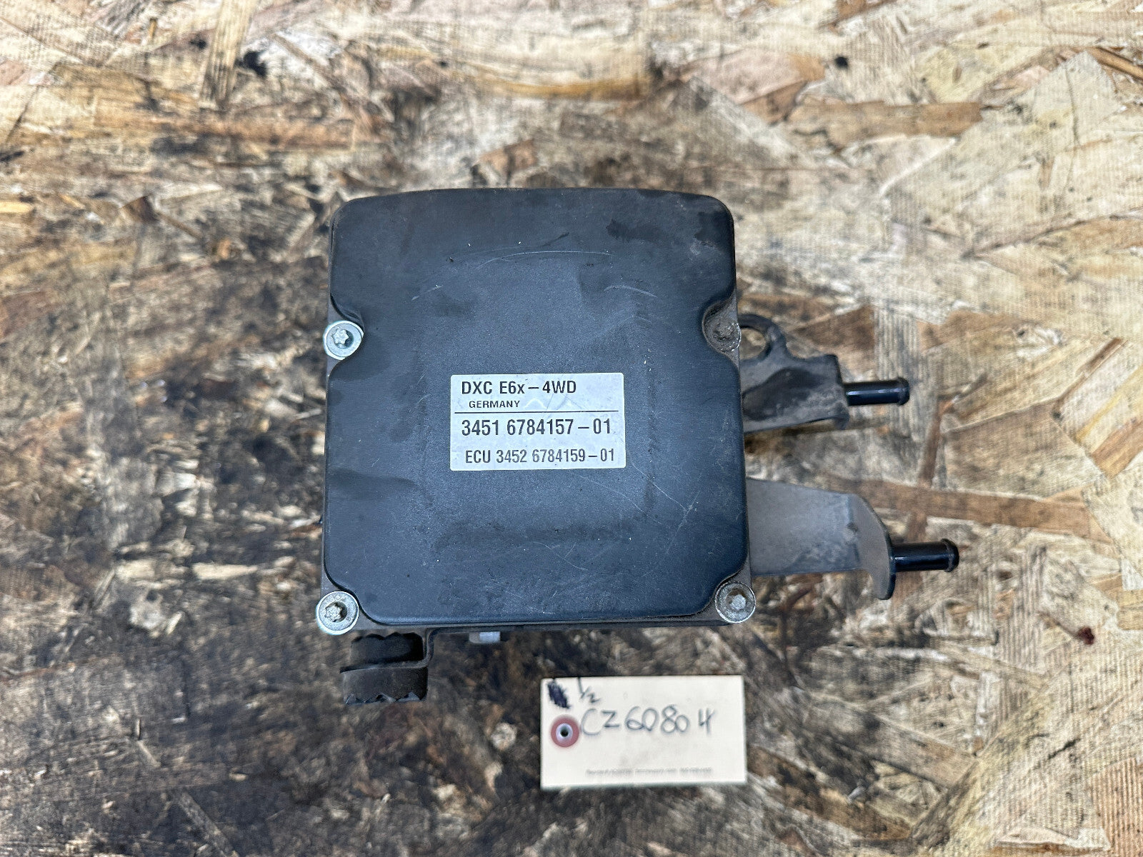 BMW 07-10 E60 5 SERIES ABS BRAKE PUMP+CONTROL UNIT+MOUNTING BRACKET OEM 6774673